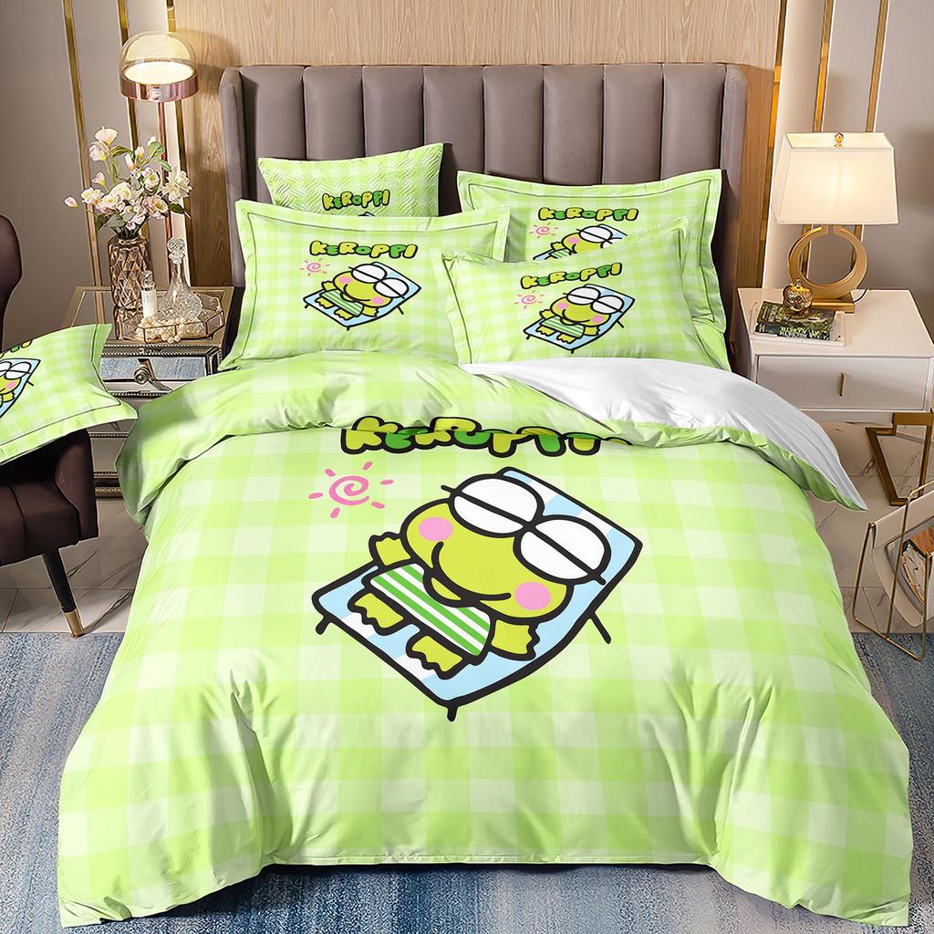 Cartoon Children'S Animation Bedding Three-Piece Set 3D Digital Printing Quilt Cover