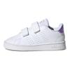 adidas Кеды Neo Advantage из синтетической кожи, низкие, детские, белые FY4626