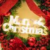 2025 Christmas Decoration Items Garland Accessories Merry Christmas Night Light Three-Dimensional Letter Light Led Lamps