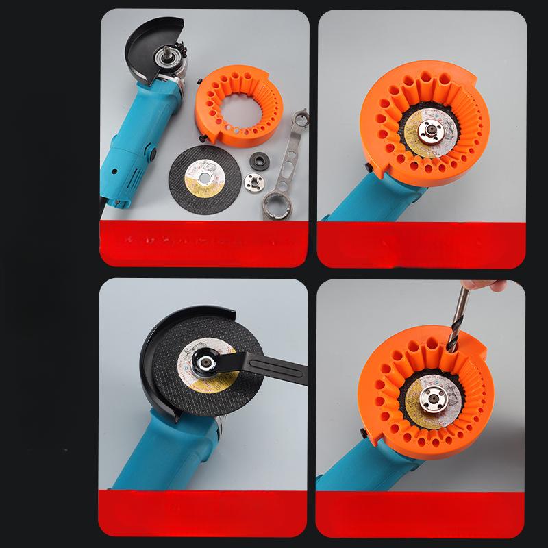 1 шт. Многоспецификационный вспомогательный инструмент для шлифовки сверл, шлифовальный станок для сверл, новый утолщенный тип, шлифовальный станок для угловой шлифмашины