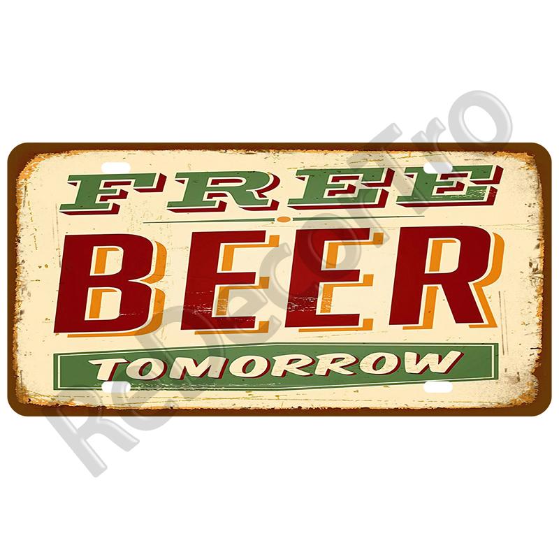 Тарелка из жести Алкоголь Виски Таблички Пиво Кофе Домашний Декор Стены Ретро Металлический Знак Ремесла Искусство Жестяные Знаки Напитки Вино Бар Паб Кафе
