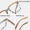Transparent Square Computer Glasses Frame Women Men Anti Blue Light Rectangle Eyewear Blocking Optical Spectacle Eyeglasses