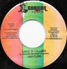 7inch Record JAH CURE - Love Is Calling NONE Don Corleon Rec 2005 Jamaica Reggae, Ska & Dub Used