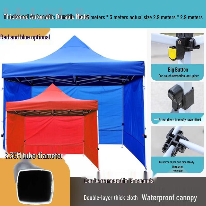 Heavy-Duty Folding Outdoor Pop-Up Canopy