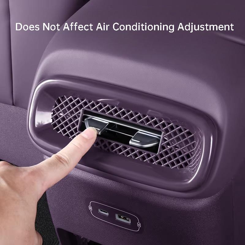 For Leapmotor B10 B01 Lafa 5 Car Rear Air Conditioner Vent Dustproof Anti-clogging Cover Interior Protective Accessories