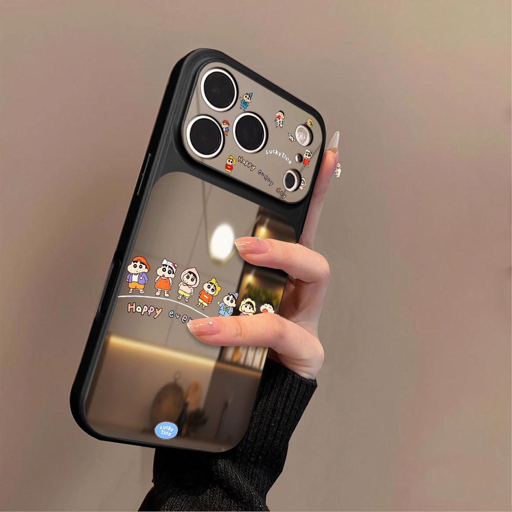 Ряд небольших новых приложений чехол для мобильного телефона iPhone17 16/14Pro Apple 13 Pro зеркало 15promax17a