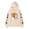 Anime Demon Slayer Hoodie Men and Women Long Sleeve Shinobu Kocho Hoodies Sweatshirts Harajuku