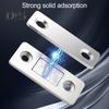 6/10/15Pcs Invisible Cabinet Door Magnet with Screw Ultra-Thin Stainless Steel No Drilling Adhesive Magnetic Drawer Closet Sliding Door Catch Latch