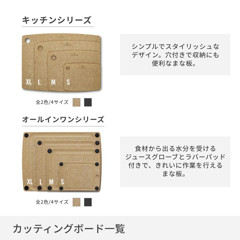 Victorinox Epicurean Cutting Board Durable Cutting Board XL Series Black Stylish and Sustainable Wood Fiber Material Lightweight Dishwasher Safe Heat