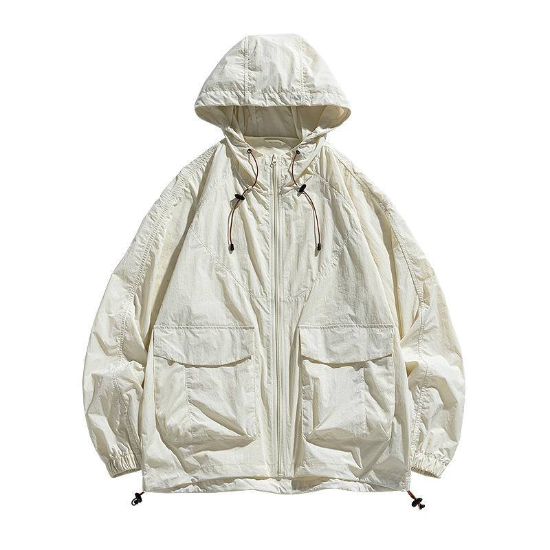 Douyin and Kuaishou trending hot-selling outdoor mountain UV-blocking cooling sun-protection clothing set, men's and women's couple's skin clothing