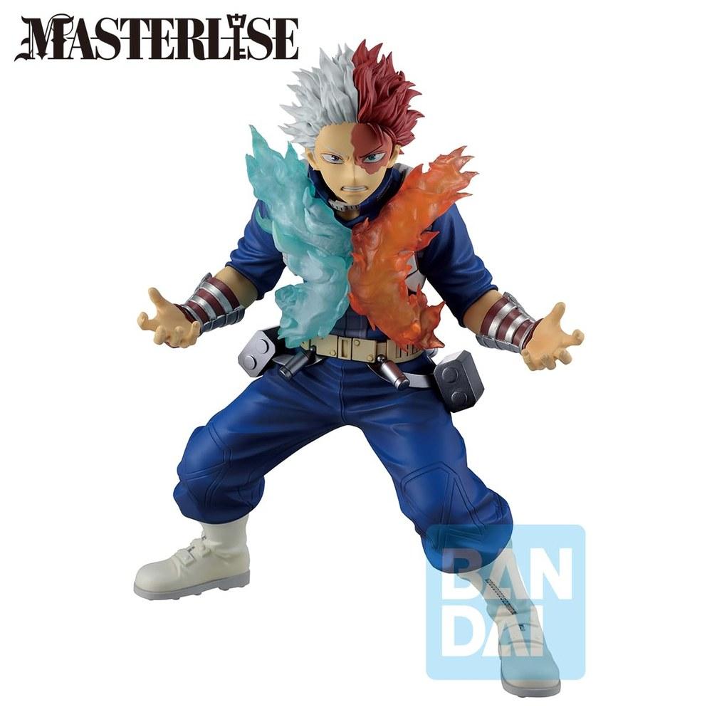 Bandai Моя геройская академия Счастье на вершине Приз C Шото Тодороки MASTERLISE