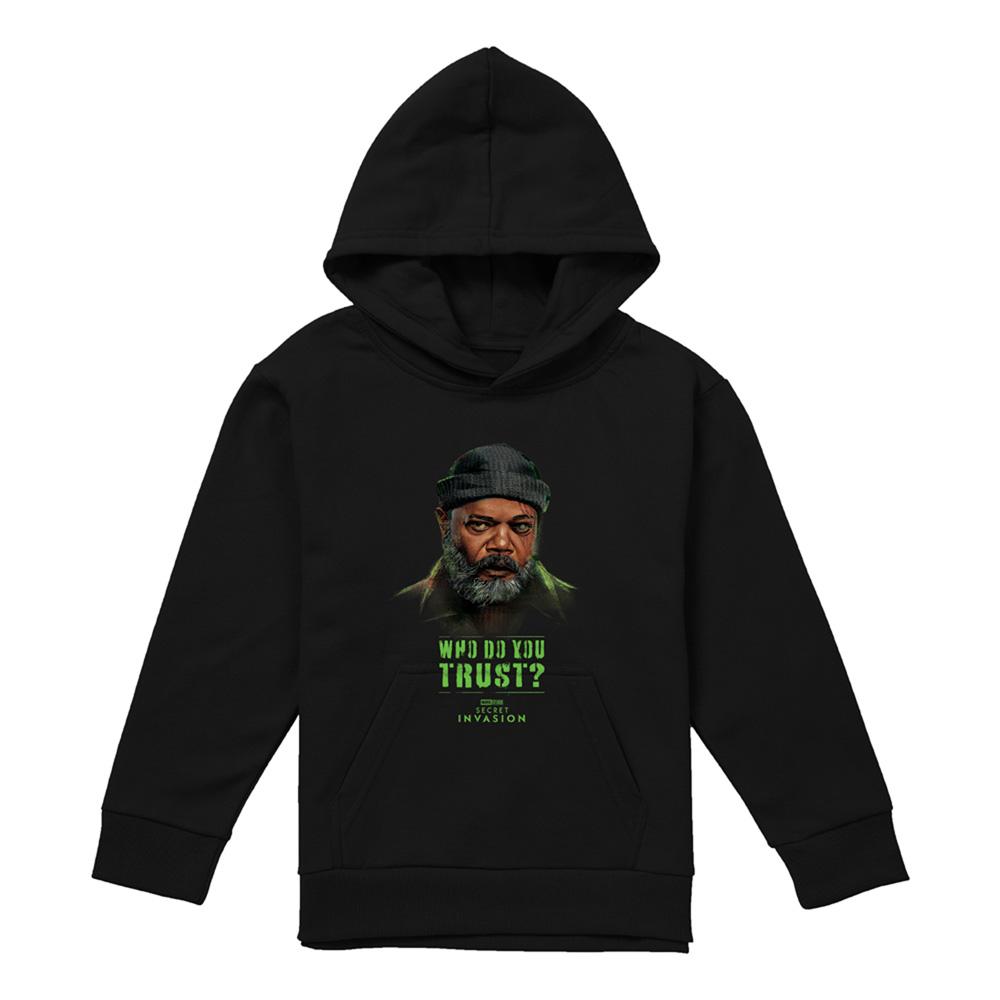 Secret Invasion Childrens/Kids Who Do You Trust Pull Over Hoodie