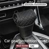 For Opel Car Styling Shift Handle SGSWT4 Cover Leather Non-slip Automatic Gear Sheath Accessories OPC Astra J H G K Insignia Corsa D B