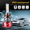 2Pcs Waterproof High Brightness LED Car Light Bulb Automobile Headlights Lamp