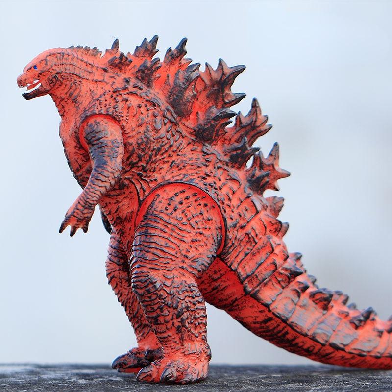 Фигурка Годзиллы против Кинг-Конга, фигурка аниме, Gulian Runaway Rabid Godzilla, мягкий клей из АБС-пластика, кукла-монстр, модель, украшения, игрушки