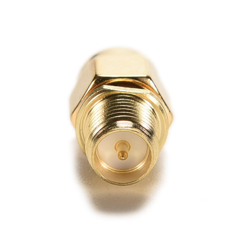 Sma Male Plug To Rp-Sma Female Both Male Center Straight Rf Connector Adapter