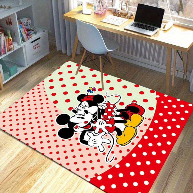 1pc Mickey Mouse Minnie Mouse Polka Dot Rug Home Office Carpet Outdoor Giftz4118
