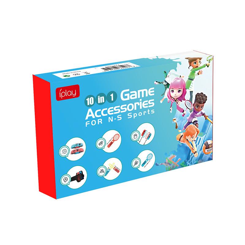 10 в 1 набор аксессуаров для спортивных игр для Nintendo Switch / Switch OLED Joy-Con