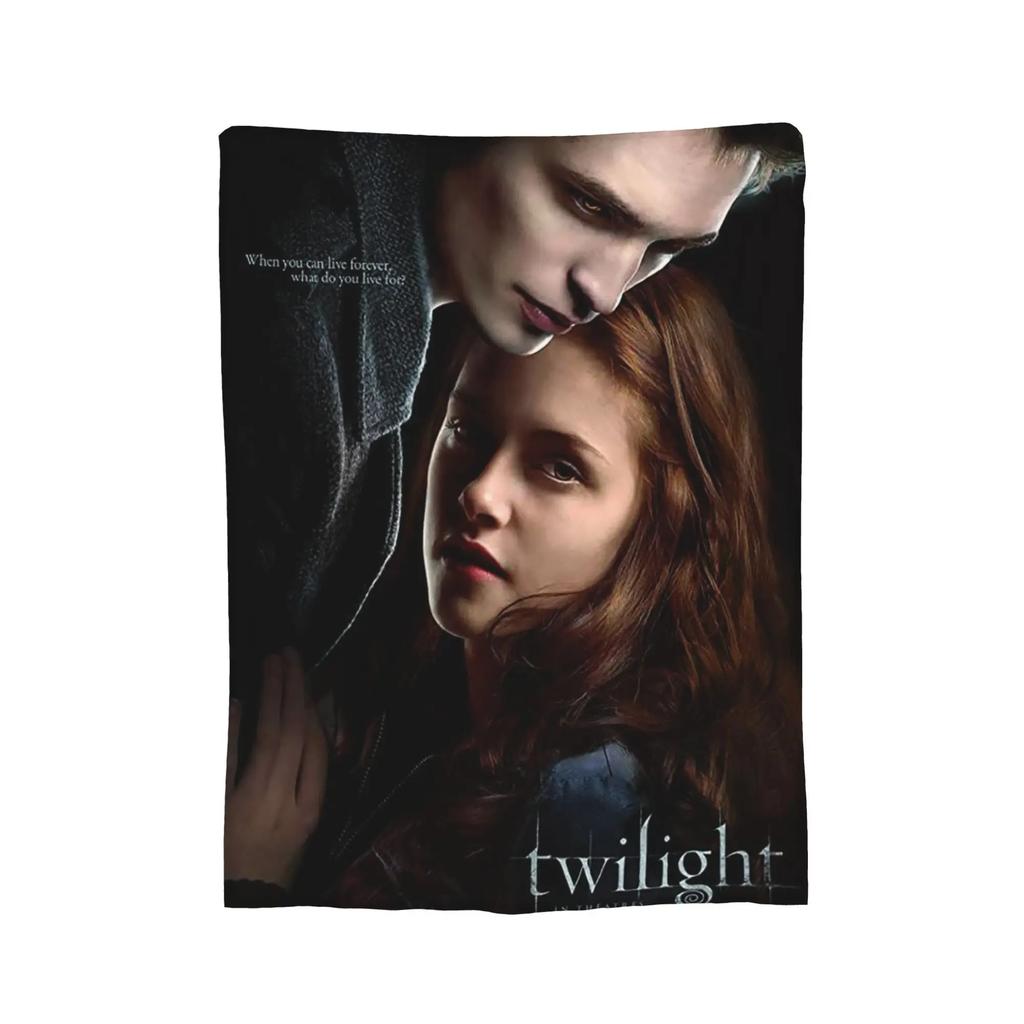 Robert Pattinson Plush Blanket from The Twilight Saga Movie Edward Creative Throw for Bed Sofa Couch xcm