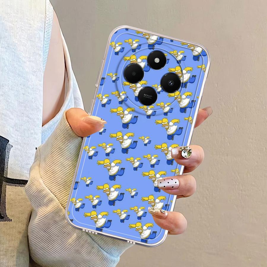Case for Xiaomi Mi 11 Lite 11T Pro Soft Phone Cover The Simpsons Bart Homer