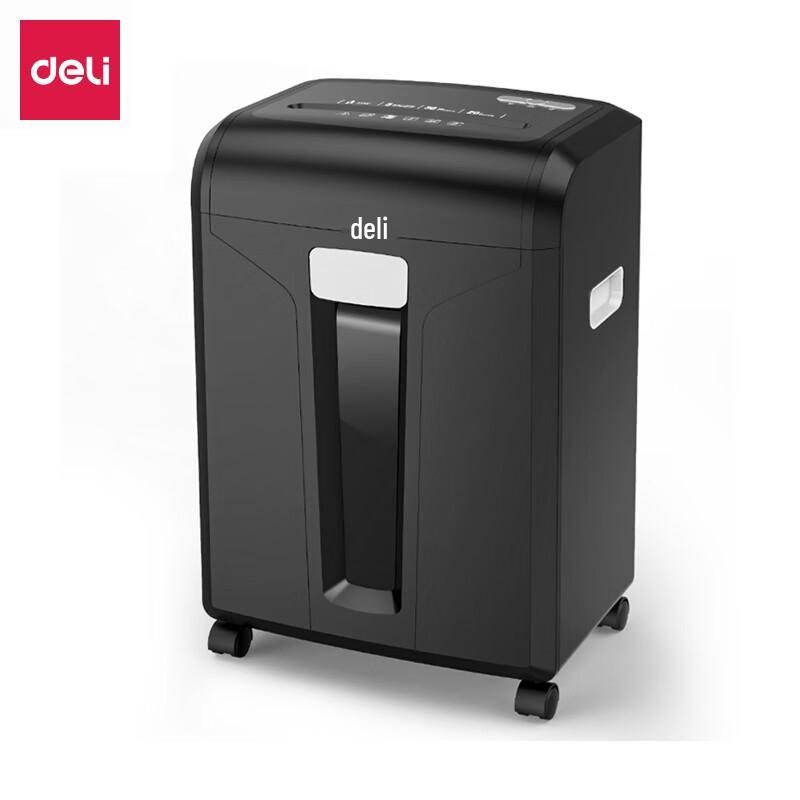 Deli Level 6 Commercial Micro-Cut Paper Shredder CN plug (adapter included)