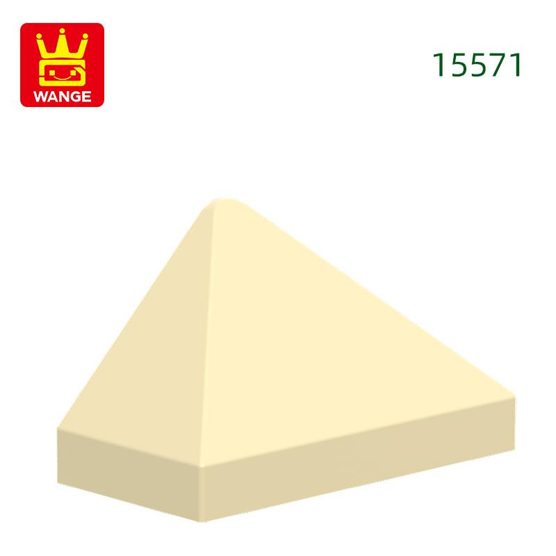 Нетоксичный 243 шт./лот 15571 Наклонный 45 2x1 Тройной с держателем для штырьков снизу Блок Moc Цветные Аксессуары Совместимые с Кирпичом Дети