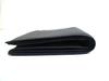 Authentic PRADA Navy blue Leather Bifold Wallet Compact Wallet #a691  Open box