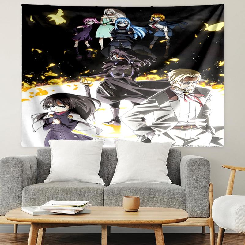 Tensei Shitara Slime Datta Ken Print Tapestry, Lightweight Wall Hanging, for Bedroom, Dorm, Living Room, Home Art Decor, Birthday Christmas Gift