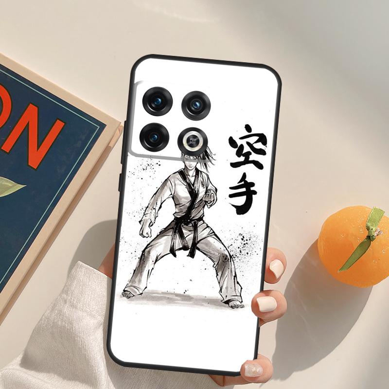 Kung Fu Karate Martial Arts Case For OnePlus 12R 13R 13T 10R 15 13 12 11 10T 8T Nord CE 4 3 2 Lite N20 N30 Nord 5 Cover