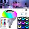 LED Bluetooth Lamp Smart Bulb Bluetooth Speaker Music Bulb Smart Lamp Dimmable Light Bulb 12W Music RGB Decor Musical Light