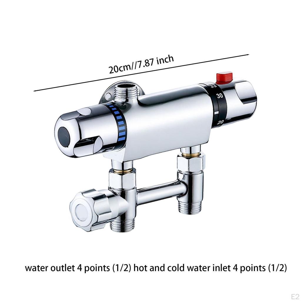 Термостатический клапан для душа, сплав, простые в использовании детали для ванной комнаты