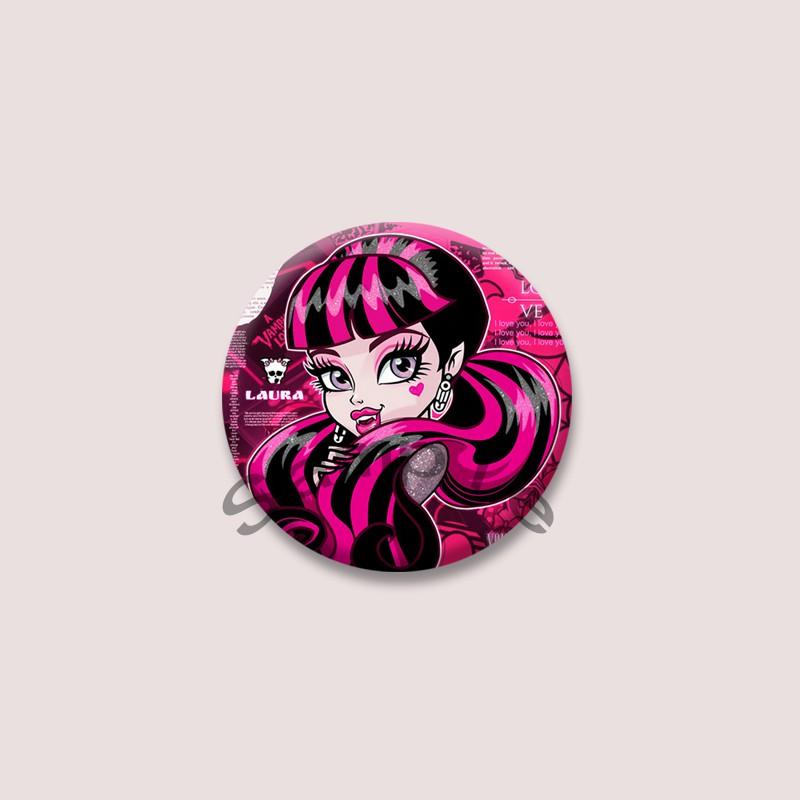 TV Character Draculaura Enamel Pin Cute Cartoon Girls Button Brooches DIY Backpack Jacket Lapel Badge Jewelry Gifts for Friends