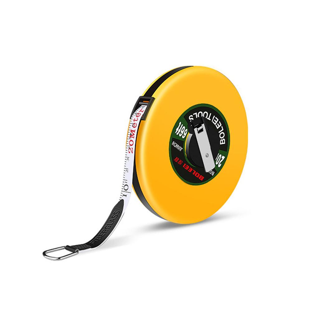 Soft Tape Measure 20/30/50m Accurate Measuring Tape with Double Scales Soft Ruler Roll Lightweight for Construction