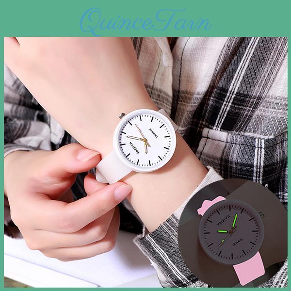 Luminous Women Children Silicone Creative Brand Watch Lovers Romantic Quartz Watches Gifts Clock