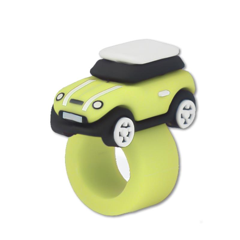 Силиконовые украшения для модели автомобиля, кнопка запуска и остановки, наклейка на кольцо, украшение для BMW MINI Cooper F56, наклейка, аксессуары для стайлинга