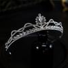 Новая изысканная и компактная свадебная корона невесты в корейском стиле, головной убор к свадебному платью, корона, тиара, аксессуары для волос