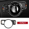 Carbon Fiber Car Headlight Switch Cover For Mercedes Benz C Class W204 2007-2013
