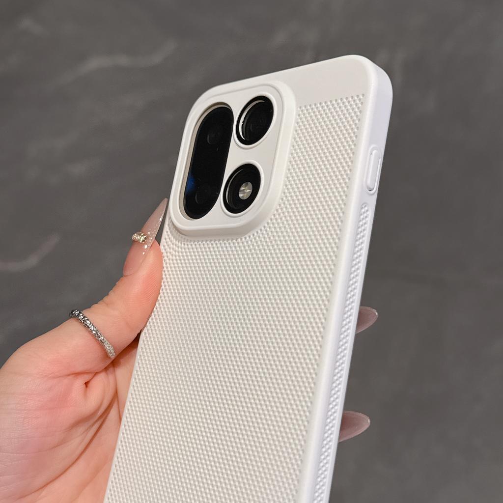 Дышащий Тонкий ПК Чехол для телефона с отводом тепла Для Oneplus 15 13 12 T R ACE 5 3 Защита стеклянной линзы пленкой Охлаждающая сетчатая крышка