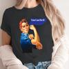 We Can Do It Letters Print Tshirt Momen Humor Warning Women T Shirt Lovely Camisa Short Sleeve Camisetas Mujer Gothic Y2k Tops