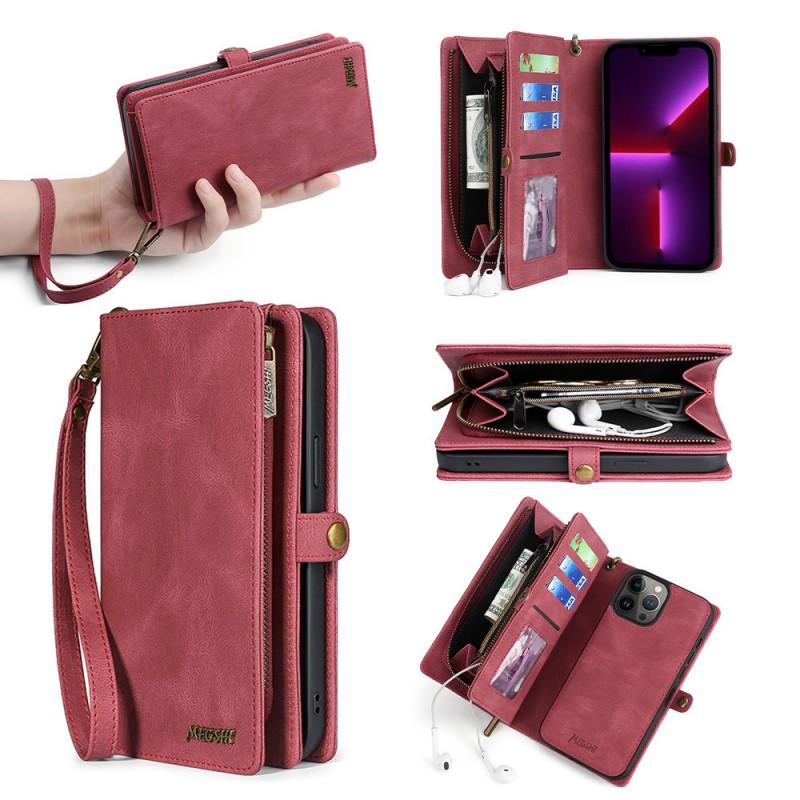 Flip Wallet Case IPhone 16 Pro 15 Max With Magnetic TPU Cover Anti-Scratch Drop Protection