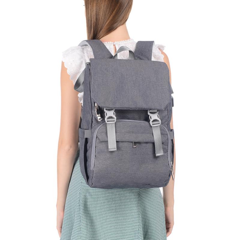 Maternity Diaper Bag Kit Fashion Mummy Multifunction Travel Backpack Large Capacity Waterproof Baby Nappy Bags For Mom