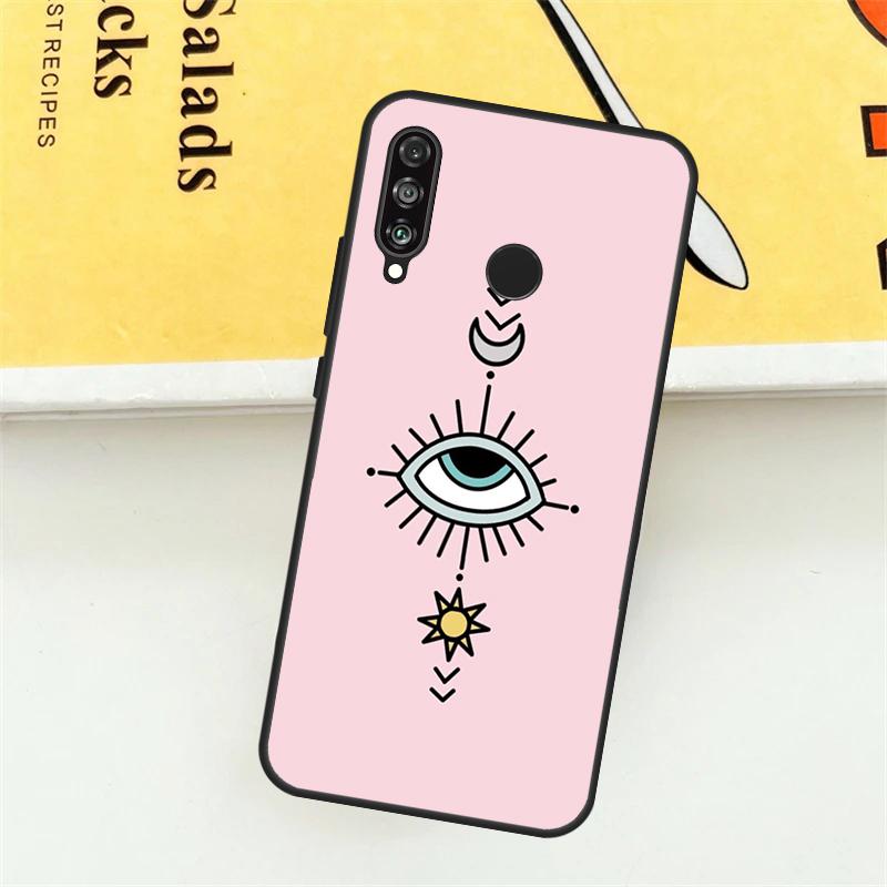 Чехол Evil Eye Hamsa для Huawei Nova Y61 Y73 Y70 Y72 Y60 Y90 Y91 7i 8i 11i 12i 12s 9 10 SE P20 P30 P40 Lite