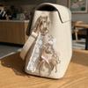 Ribbon Bow Design Plush deer ornament Coquette Style Phone Charms Cute Bag Pendant  Phone Accessory