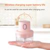 Electric Garlic Masher Mini Wireless Food Chopper USB Rechargeable Vegetable Cutter Portable