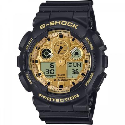 G Shock Серия Черное и Золотое Ga 100GGb 1a9jf