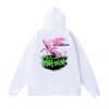 Худи Stu Streetwear Зимняя теплая хлопковая толстовка на флисе с принтом букв Свободный крой Мужская