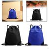 Drawstring Backpack Draw String Bag Tear Resistant Foldable Rucksack for Men Women Basketball Soccer