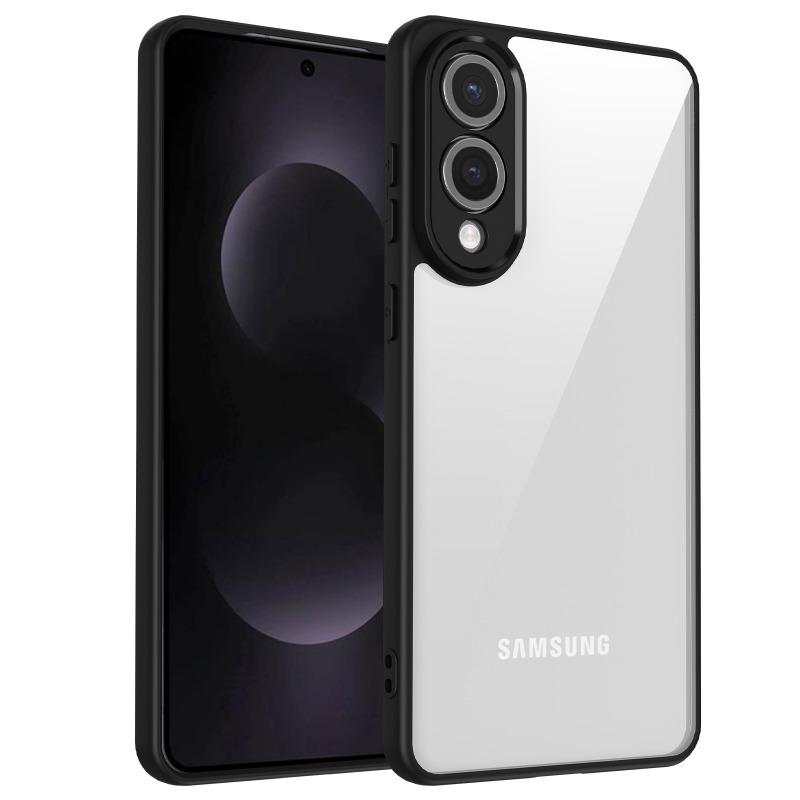 Чехол для телефона Samsung Galaxy S26 Ultra S26Plus S25 Ultra Акриловая задняя крышка Для Samsung S24 S23 S22 S21 S20FE Ударопрочный бампер