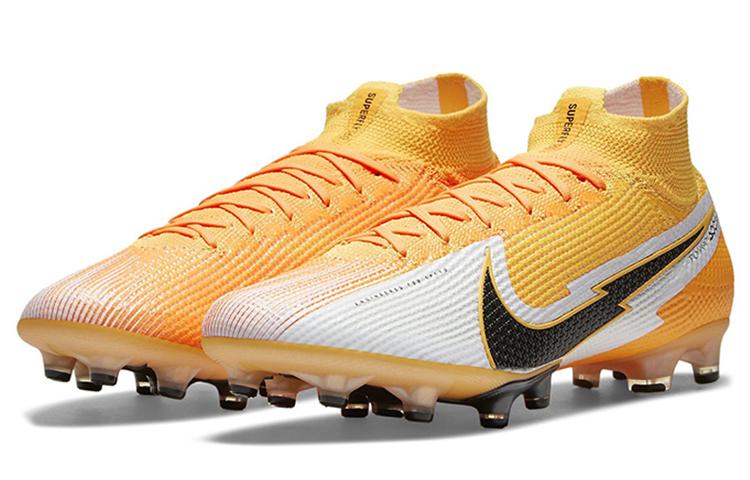 Nike Mercurial Superfly 7 Elite AG-Pro 'Белый Оранжевый' AT7892-801