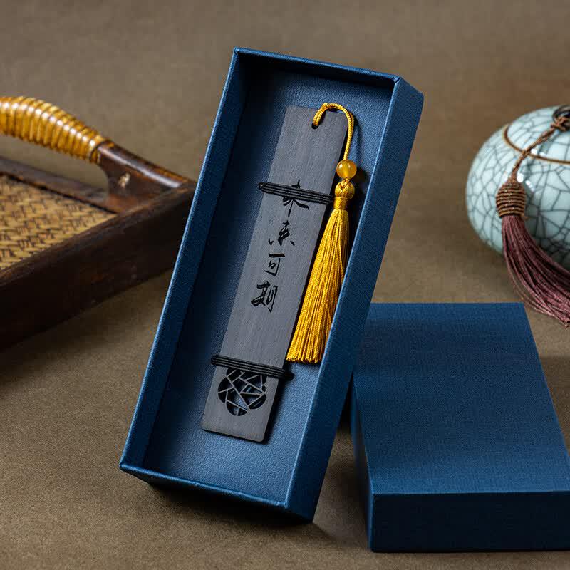 Классический деревянный закладка для книг Tianshi, подарочный набор